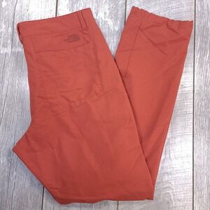 The North Face Project Pants Mens 34 Orange UPF 40+ Lightweight Outdoor Trail